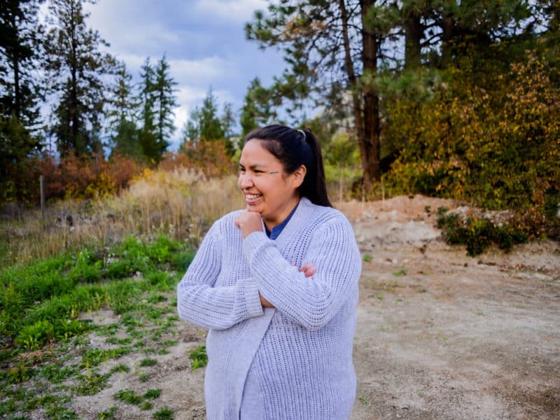 New ceremony house in the Neskonlith Indian Band community will support healing says Secwépemc Matriarch Miranda Dick.