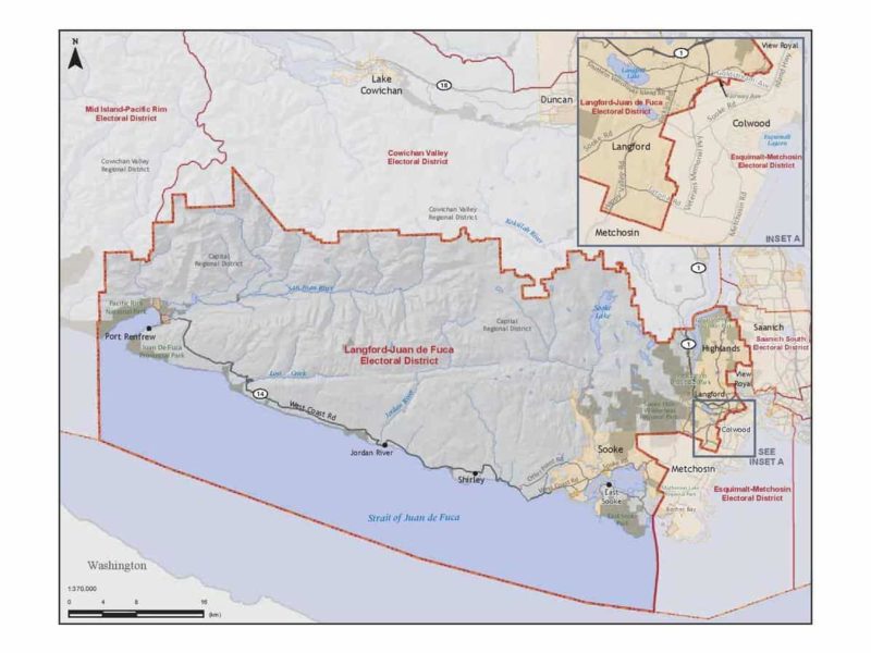 Langford-Juan de Fuca riding BC elections