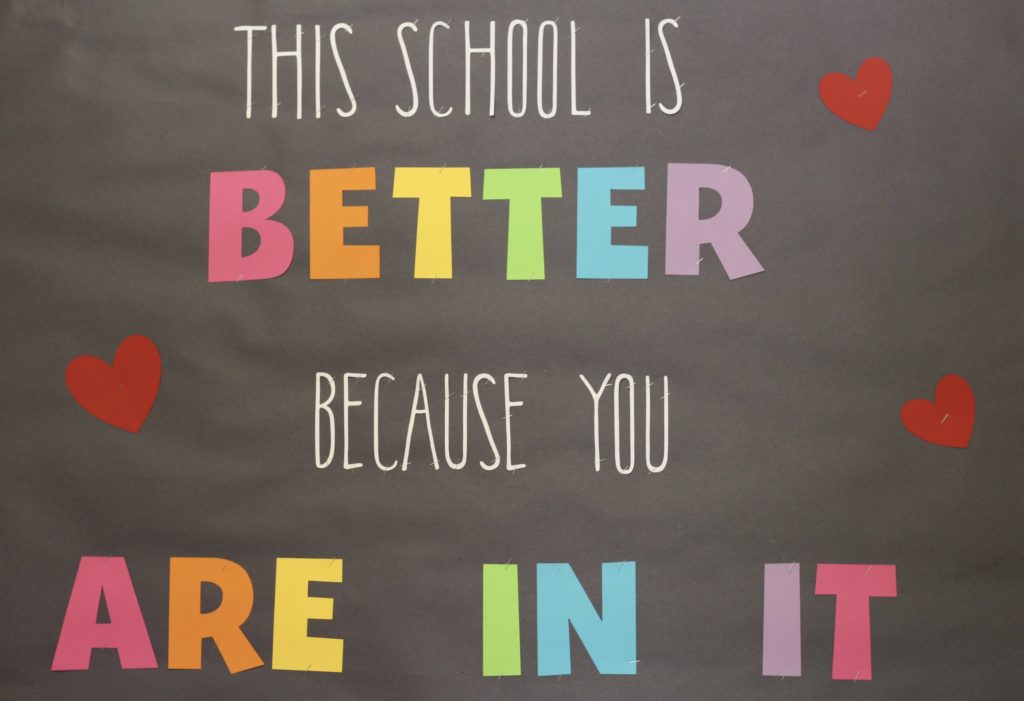 Sooke School District back to school welcome sign