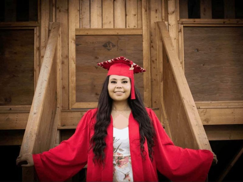 Autumn Bents graduation photo. Submitted by Autumn Bent.