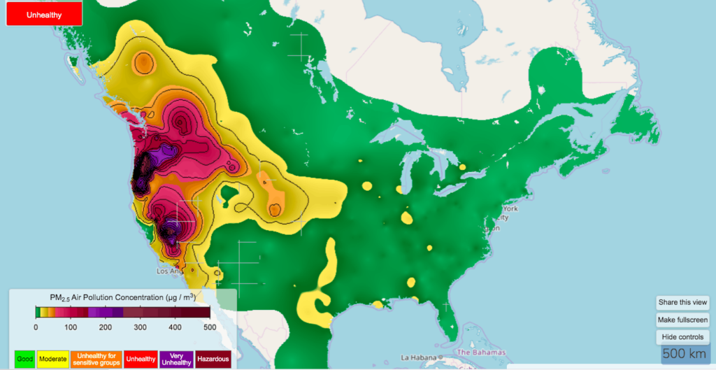 air quality map