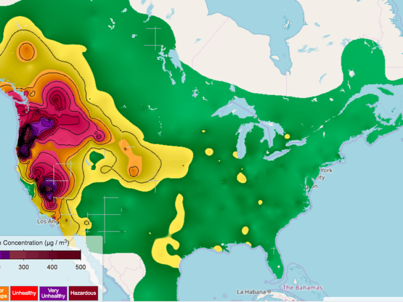 air quality map
