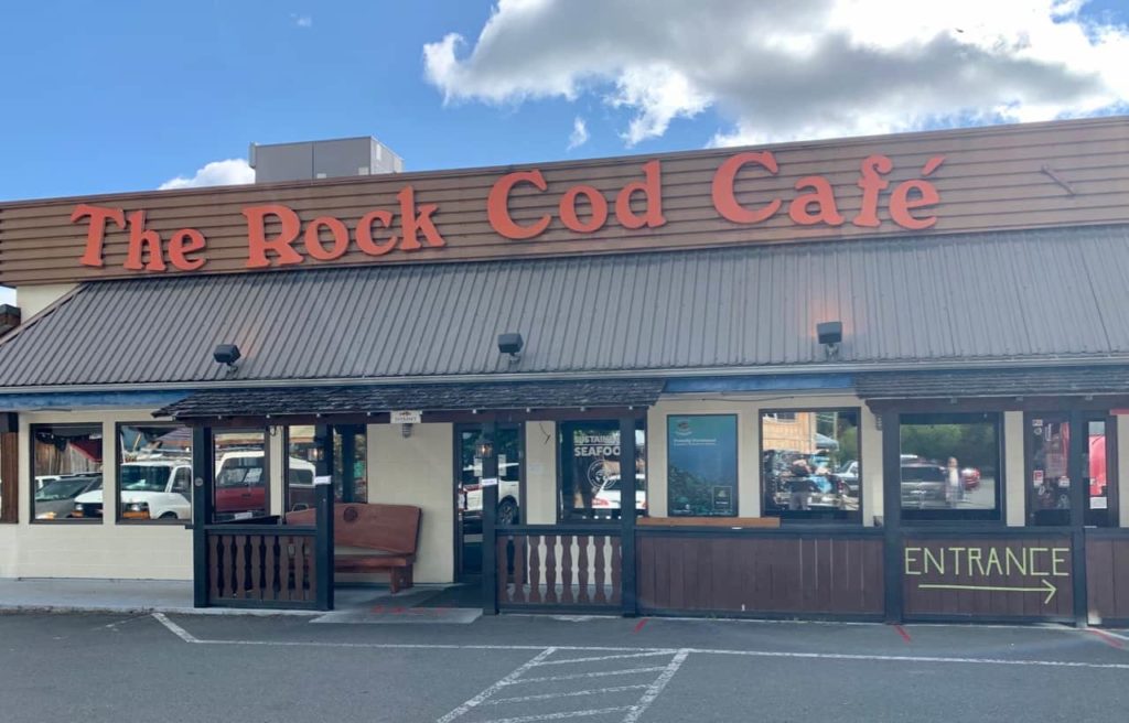 The Rock Cod Café in Cowichan Bay. Credit: Jacob Hokanson