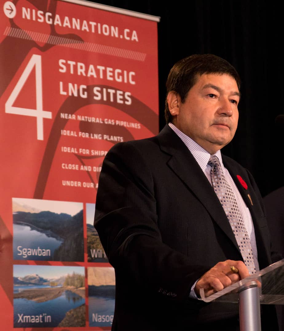 The Nisga’a Lisims government embraces freedom of the press, says former president Mitchell Stevens. There’s just one problem — there’s never any press there to exercise it. Wawmeesh Hamilton